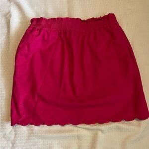 J. Crew women mini skirt Fuchsia size 6